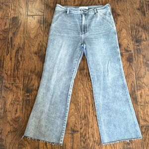 KanCan gray wide leg Jeans, size 30